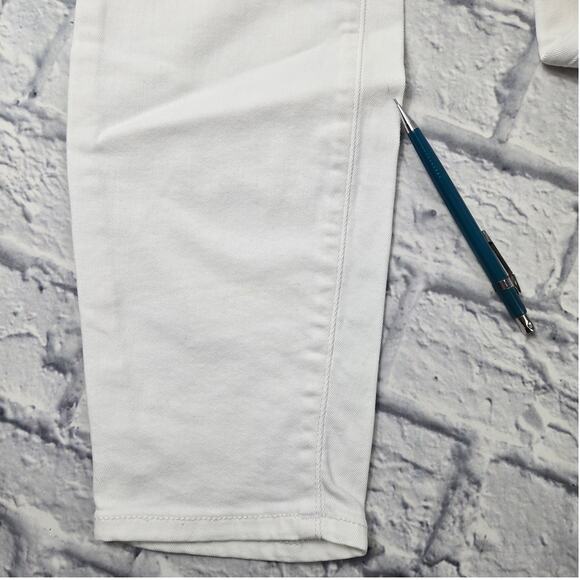 GAP Optic White Denim Curvy True Skinny Jeans Vacation size 29/8 Short - Picture 14 of 15